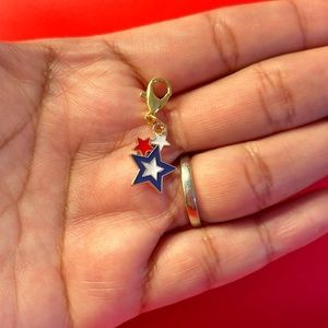 4th of July Star Charm